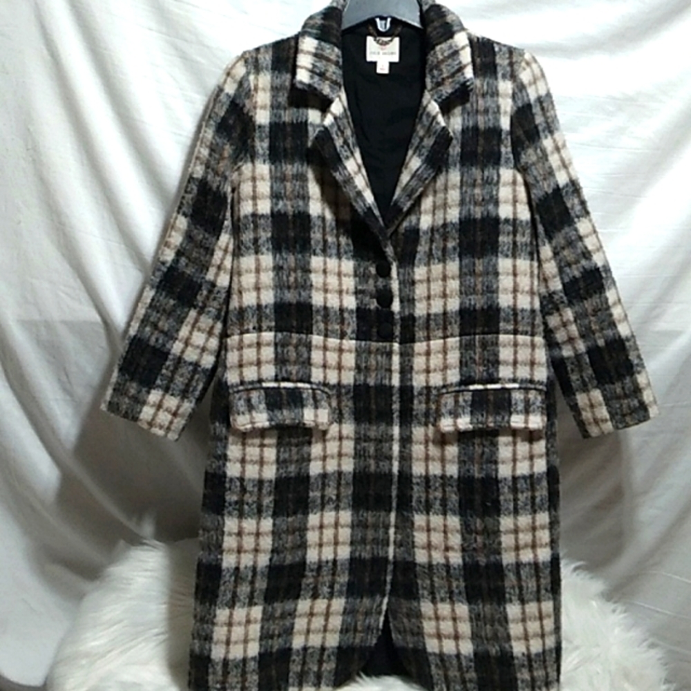 FLASH SALE! Stunning Julie Brown NYC Wool Mix Coat Sz.4 Gently Worn